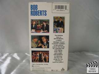 Bob Roberts VHS Tim Robbins, Susan Sarandon, Gore Vidal 012234900339 