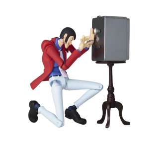 Revoltech 097 098 LUPIN THE THIRD JIGEN DAISUKE figuers  