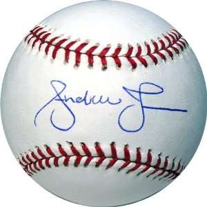  Andruw Jones Autographed/Hand Signed MLB Baseball 