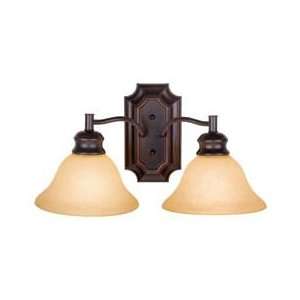  Oil Rubbed Bronze 54 4817 Double Bulb Wall Sconce/Bathroom 