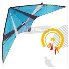 dual control stunt kite blue features 1 100 % brand