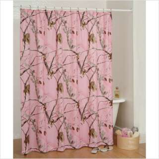 Realtree Camo Shower Curtain in Pink 07175910000RT 730733104569  