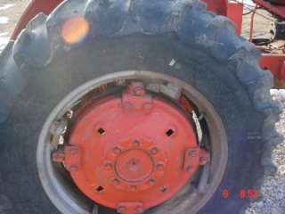   ALLIS CHALMERS TRACTOR 13.6 X 28 TIRES & RIMS 6 PLY AC WD45 WD  