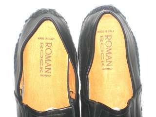 NEW ROMAN ROCK LEATHER Shoes size10 MADE IN ITALY  