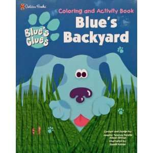  Blues Clues Coloring & Activity Book   Blues Backyard 