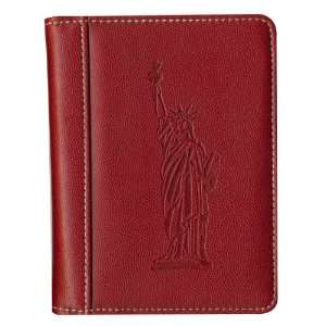  Pierre Belvedere Executive Passport Holder, New York Red 