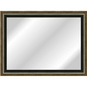  Mirror Frame Gold Stem w/ Black Scoop 1.25 wide