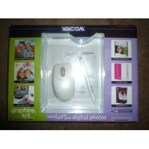  Wacom Graphire3 4x5 USB Tablet White 