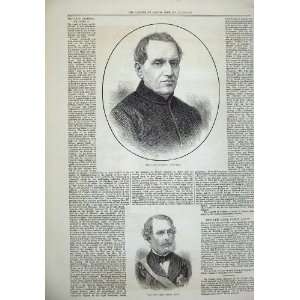  1876 Portrait Cardinal Antonelli Peer Baron Airey Men 