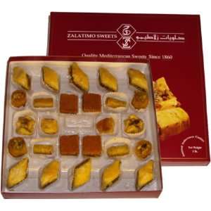 Zalatimo Mix Baklava Box  Grocery & Gourmet Food