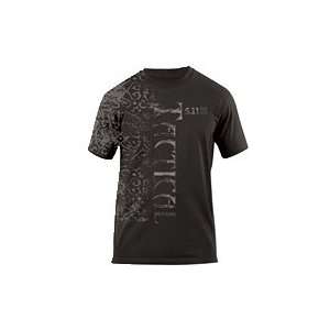  5.11 Tactical Vertical T Shirt Black Large Cotton 