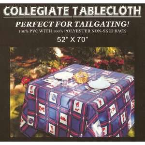 University of Mississippi Collegiate Tablecloth rebels ole Miss 