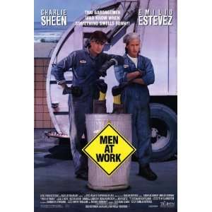  Men At Work   Movie Poster   11 x 17