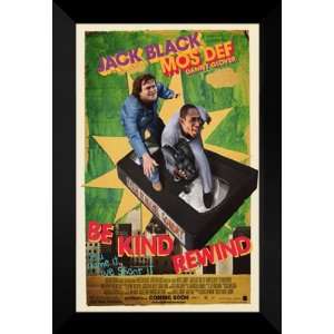  Be Kind Rewind 27x40 FRAMED Movie Poster   Style A 2008 