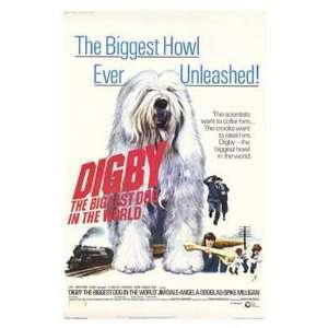  Digby, the Biggest Dog in World   Movie Poster   11 x 17 