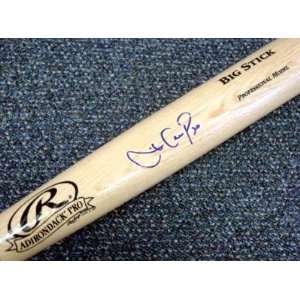  Mike Carp Autographed Bat   Big Stick MCS COA 