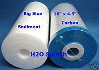 10 Big Blue Sediment/Carbon Water Filter(2)Replacement  