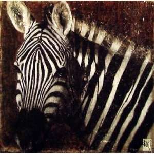  Portrait De Zebre    Print