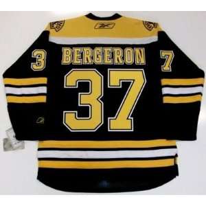  Patrice Bergeron Boston Bruins Home Jersey Real Rbk 