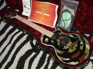 DIANA DE ENCARGO MENTA CAMO DE GIBSON LES PAUL ZAKK WYLDE