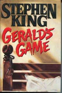 Stephen King Geralds Game Rare Hardback 1st Edition Signed Autograph 