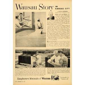   Mutuals Wausau Justin D Bowersock   Original Print Ad