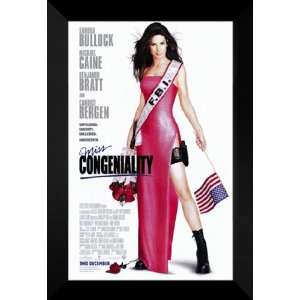  Miss Congeniality 27x40 FRAMED Movie Poster   Style A 