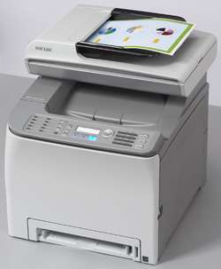 Ricoh Aficio SP C222SF Multifunction Desktop Color Laser Printer