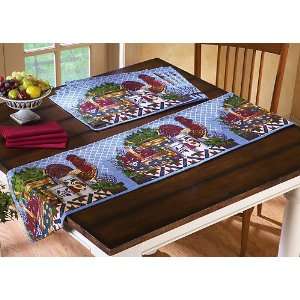  9PC Rooster Table Set 