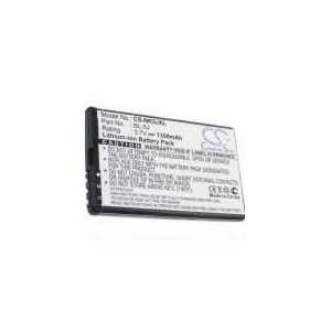  Battery for Nokia 5900 XpressMusic Asha 200 201 C3 N900 X1 