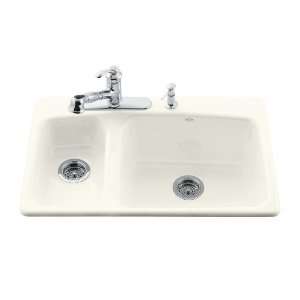  KOHLER K 5924 4 96 Lakefield Self Rimming Kitchen Sink 