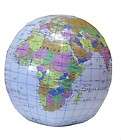 inflatable globe 40cm world map beach ball atlas earth choose