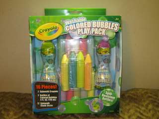 New kids art washable colored bubble play pack Crayola creative kids 
