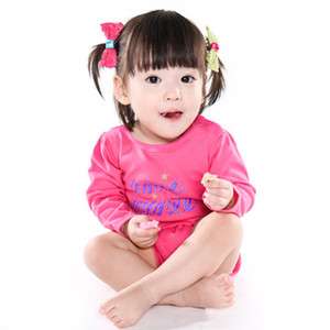 NEW Lovely Ribbon Baby Boy Girl Infant Cotton Clothing /WBA 121~122 