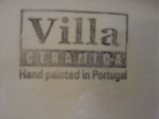 Portuguese Boat Bowl Blue & White Villa Ceramics Portugal  