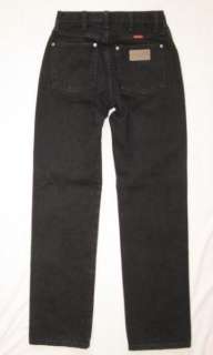 Ladies Wrangler 14MWZWK black slim fit jeans size 5 x 30  