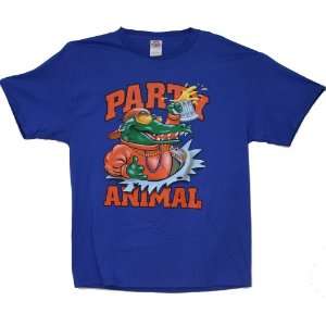  College Party Animal Tee Shirt Alligator ADULT XL 