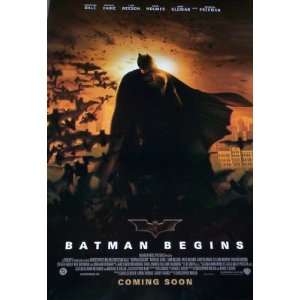  BATMAN BEGINS   Movie Poster