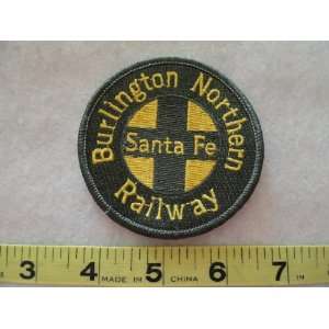  Santa Fe Burlington Northern Railway Patch Everything 