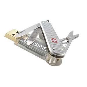  Swissbit Swiss Army 512 MB USB Flash Drive Silver 401319 