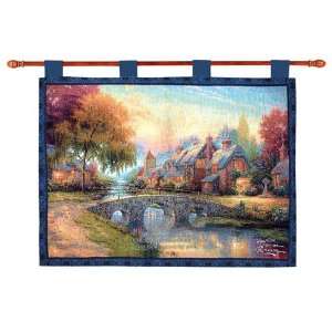  Cobblestone Bridge Tapestry