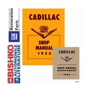  1952 1953 CADILLAC 60 62 75 FLEETWOOD Shop Manual CD 