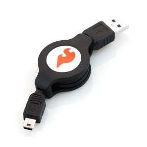  USB miniB Cable   3.5 Foot Retractable Electronics