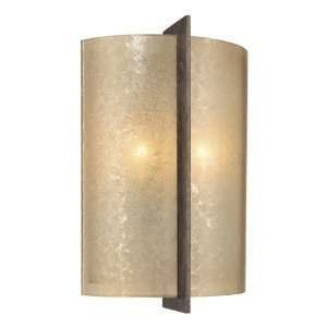   Wall Sconce with Deep Spumanti Lace Glass 6390 573