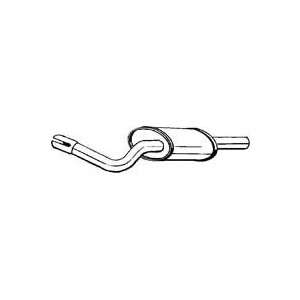  Bosal Muffler for 1987   1989 Jaguar XJ Series Automotive