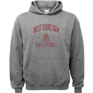 West Texas A&M Buffaloes Sport Grey Youth Varsity Washed Volleyball 