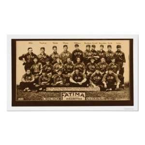  Chicago Cubs Baseball 1913 Poster