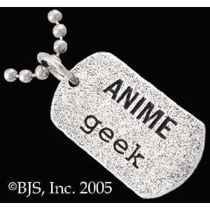  Anime Geek   Geek Tag Necklace 