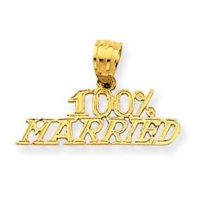  14k Gold 100% Married Pendant Jewelry