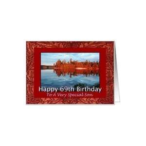  69th Birthday Son Sunrise Reflections Card Toys & Games